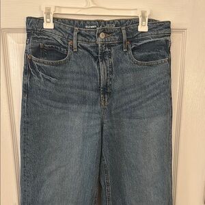 Old Navy Blue Flare Wide Leg Jeans Timeless Style